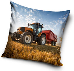 Наволочка Tractor  40*40 cm цена и информация | Оригинальные подушки, наволочки | 220.lv