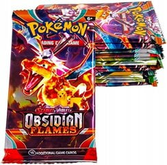 Kāršu komplekts 360 Pokémon - Scarlet & Violet Obsidian Flames cena un informācija | pokemon Rotaļlietas, bērnu preces | 220.lv