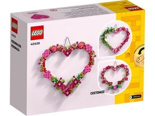 40638 LEGO® Heart Ornament, 254 д. цена и информация | Kонструкторы | 220.lv