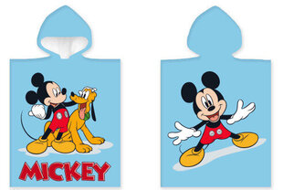 Детское полотенце Disney Mickey, Pluto Poncho 50x100 cm цена и информация | Полотенца | 220.lv