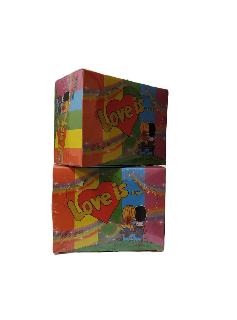 Košļājamā gumija Love Is Mix, 2 x 4.2g x 100 gab. цена и информация | Saldumi | 220.lv