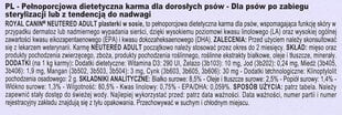 Royal Canin VHN Neutered pieaugušiem suņiem pēc sterilizācijas, 12x100g cena un informācija | Konservi suņiem | 220.lv