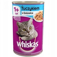 Whiskas ar tunci, 400 g x 24 cena un informācija | Konservi kaķiem | 220.lv