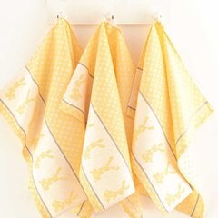 Кухонные полотенца Szarak, желтые цена и информация | Кухонные полотенца, рукавицы, фартуки | 220.lv
