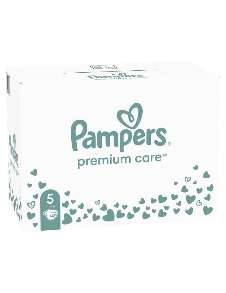 Autiņbiksītes Pampers Premium Protection 5 (11-16 kg), 148 gab. цена и информация | Autiņbiksītes | 220.lv