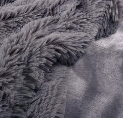 Двустороннее мягкое одеяло, 220 х 240 см, серое цена и информация | Покрывала, пледы | 220.lv
