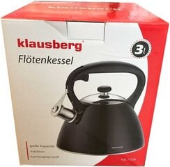 Klausberg tējkanna, 3 l цена и информация | Чайники, кофейники | 220.lv