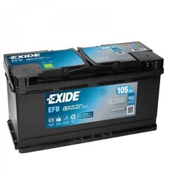 Prece ar bojājumu. Akumulators Exide 105 Ah 950 A EN 12V cena un informācija | Preces ar bojājumiem | 220.lv