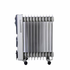 Eļļas radiators 11 ribas cena un informācija | Sildītāji | 220.lv