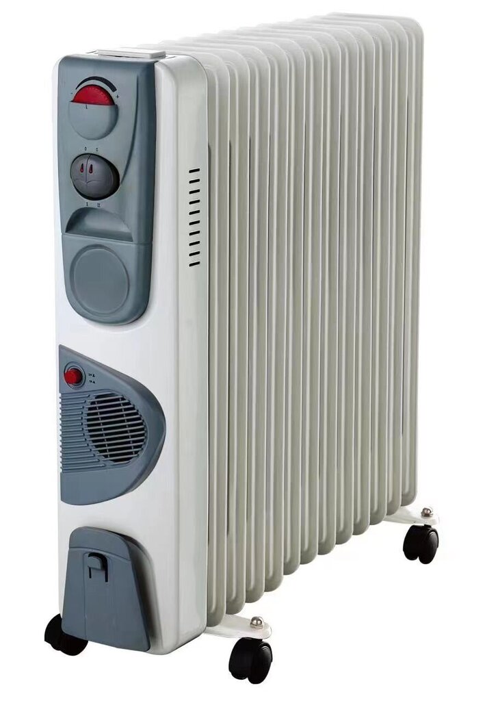 Eļļas radiators 13 ribas cena un informācija | Sildītāji | 220.lv