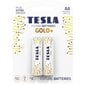 Tesla zelts+ LR6 B2 1,5 V 2 gabali cena un informācija | Baterijas | 220.lv