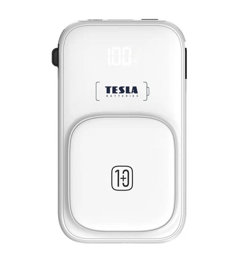 PowerBank Tesla bezvadu 1000MAH 3,7V цена и информация | Lādētāji-akumulatori (Power bank) | 220.lv