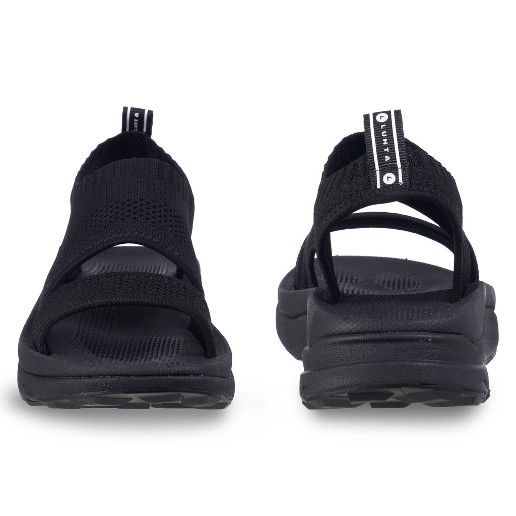 Luhta sieviešu sandales Muikea, melnas цена и информация | Sieviešu sandales | 220.lv