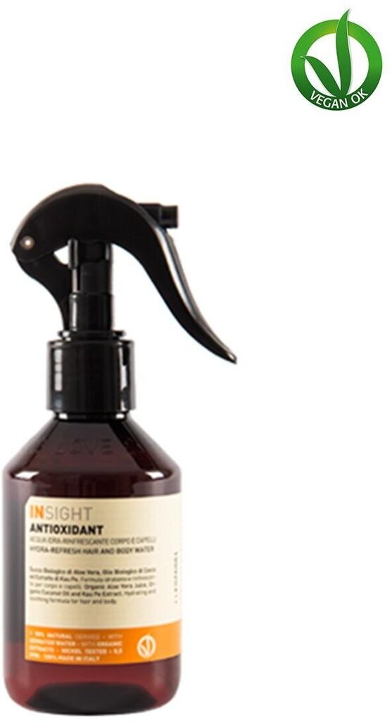 Ķermeņa un matu aerosols Selective Professional Insight Antioxidant Refresh Hair and Body Water, 150 ml cena un informācija | Matu kondicionieri, balzāmi | 220.lv