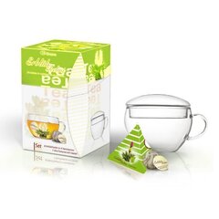 Цветущий чайный набор с чашкой Зеленый, 8 шт. цена и информация | Чай | 220.lv