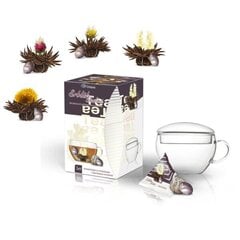 Чайный набор «Цветущий» с чашкой Черный, 8 шт. цена и информация | Чай | 220.lv