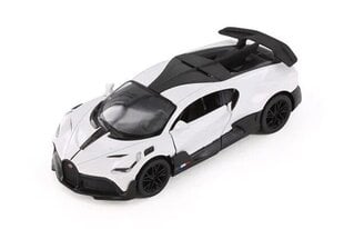 Игрушечная машинка KinSmart, Bugatti Divo, белый цвет цена и информация | Игрушки для мальчиков | 220.lv