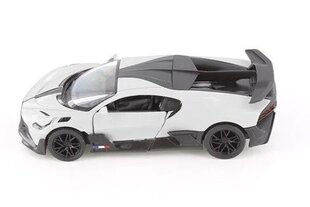 Игрушечная машинка KinSmart, Bugatti Divo, белый цвет цена и информация | Конструктор автомобилей игрушки для мальчиков | 220.lv