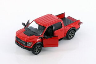 Игрушечная машинка KinSmart, 2022 Ford F-150 Raptor, красный цвет цена и информация | Игрушки для мальчиков | 220.lv
