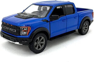 Игрушечный автомобиль KinSmart, 2022 Ford F-150 Raptor, синий цвет цена и информация | Игрушки для мальчиков | 220.lv