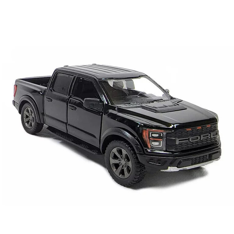 Rotaļu automašīna KinSmart 2022 Ford F-150 Raptor, melna цена и информация | Rotaļlietas zēniem | 220.lv