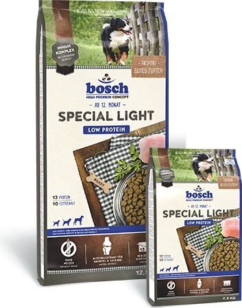 Bosch Tiernahrung Special Light suņiem ar nieru problēmām, ar rīsiem, 2,5 kg cena un informācija | Sausā barība suņiem | 220.lv