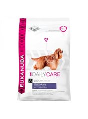 Eukanuba Daily Care Sensitive Skin для собак, склонных к чувствительности кожи, 2,3 кг цена и информация | Сухой корм для собак | 220.lv