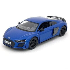 Rotaļu automašīna KinSmart, 2020 Audi R8 Coupé, zila cena un informācija | Rotaļlietas zēniem | 220.lv