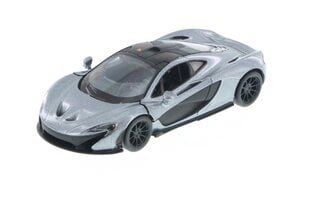 Rotaļu automašīna KinSmart, McLaren P1, pelēka цена и информация | Игрушки для мальчиков | 220.lv