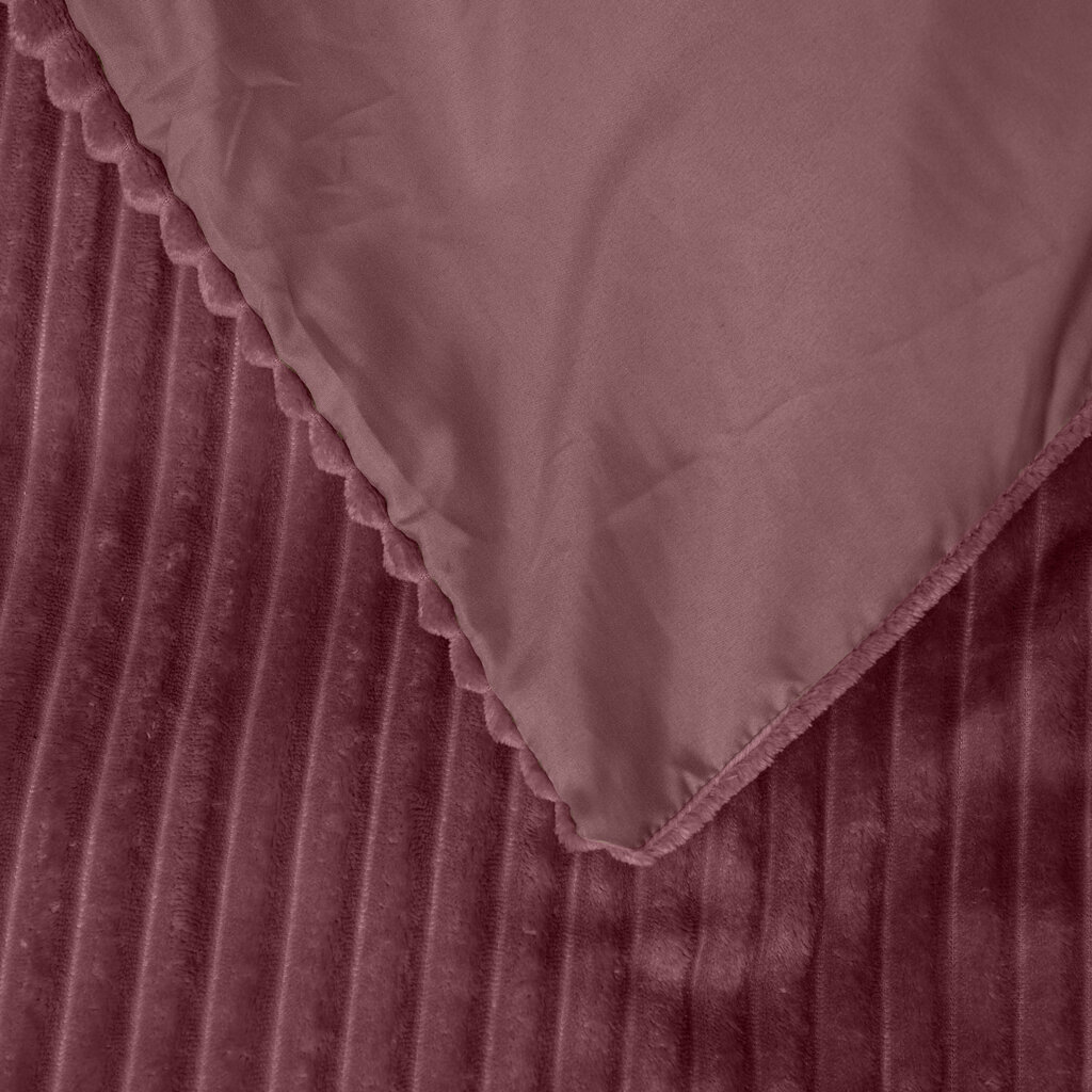 Sleeptime gultas veļas komplekts Rib Teddy 200 x 220 cm, 3 daļas цена и информация | Gultas veļas komplekti | 220.lv