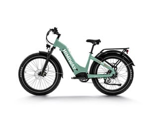 Elektriskais velosipēds Himiway Zebra Step-Thru, 26", zaļš цена и информация | Электровелосипеды | 220.lv
