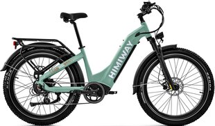 Elektriskais velosipēds Himiway Zebra Step-Thru, 26", zaļš цена и информация | Электровелосипеды | 220.lv