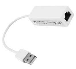 USB - RJ45 LAN adapteris 100 Mbps cena un informācija | Adapteri un USB centrmezgli | 220.lv