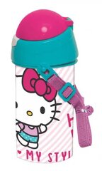 Ūdens pudele Hello Kitty, 500 ml цена и информация | Фляги для воды | 220.lv