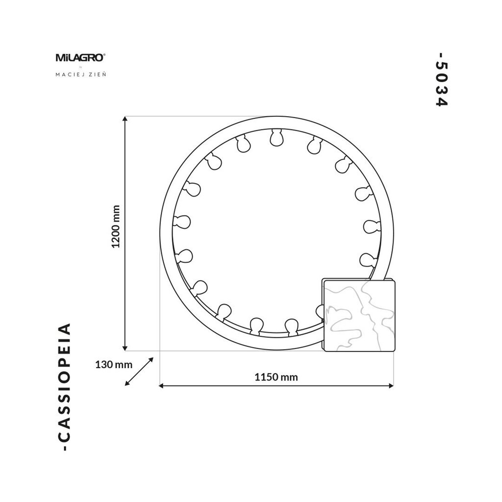 Cassiopeia 18xe14 galda lampa цена и информация | Galda lampas | 220.lv