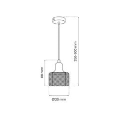 Piekaramais gaismeklis, ~230v/50hz cena un informācija | Lustras | 220.lv