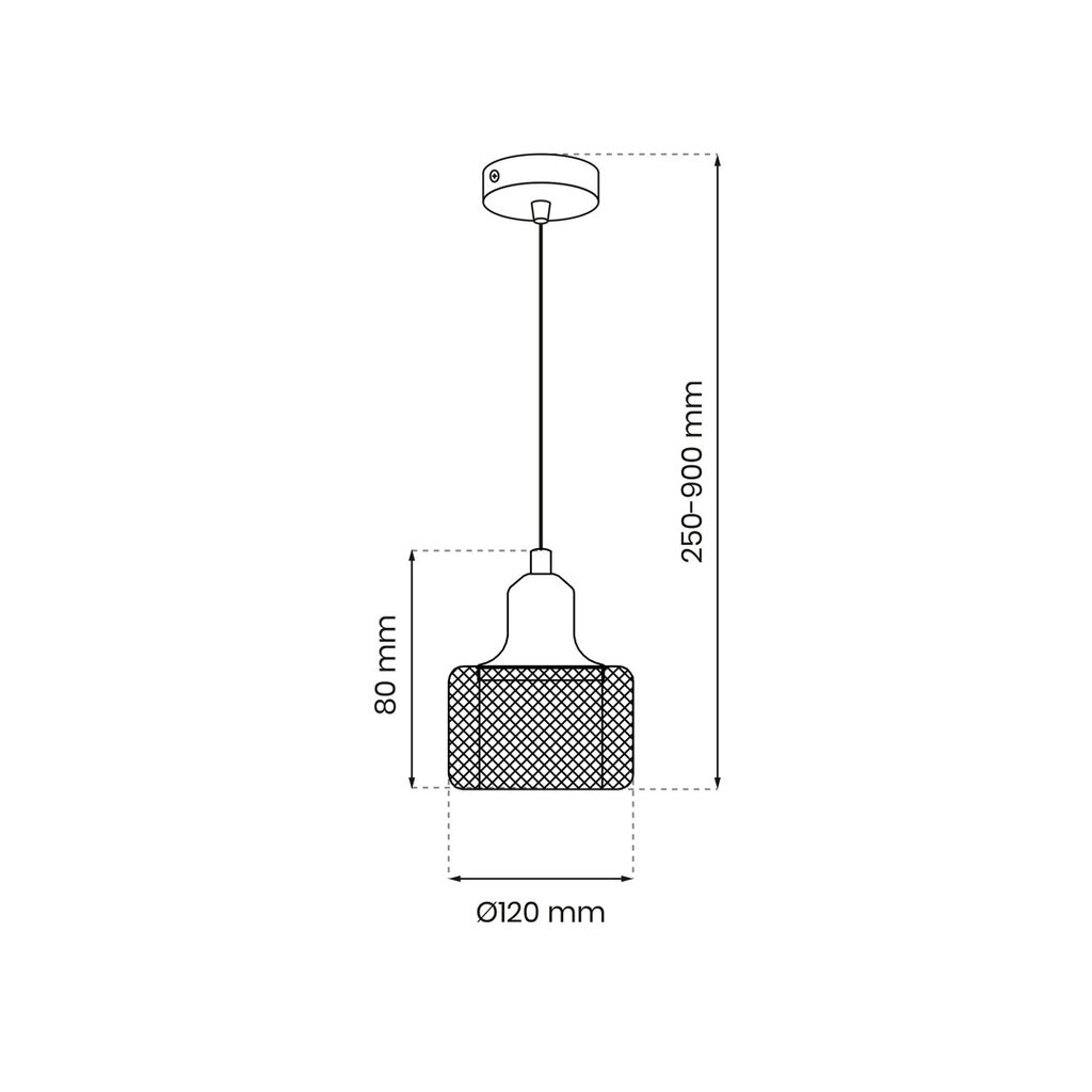 Piekaramais gaismeklis, ~230v/50hz цена и информация | Piekaramās lampas | 220.lv