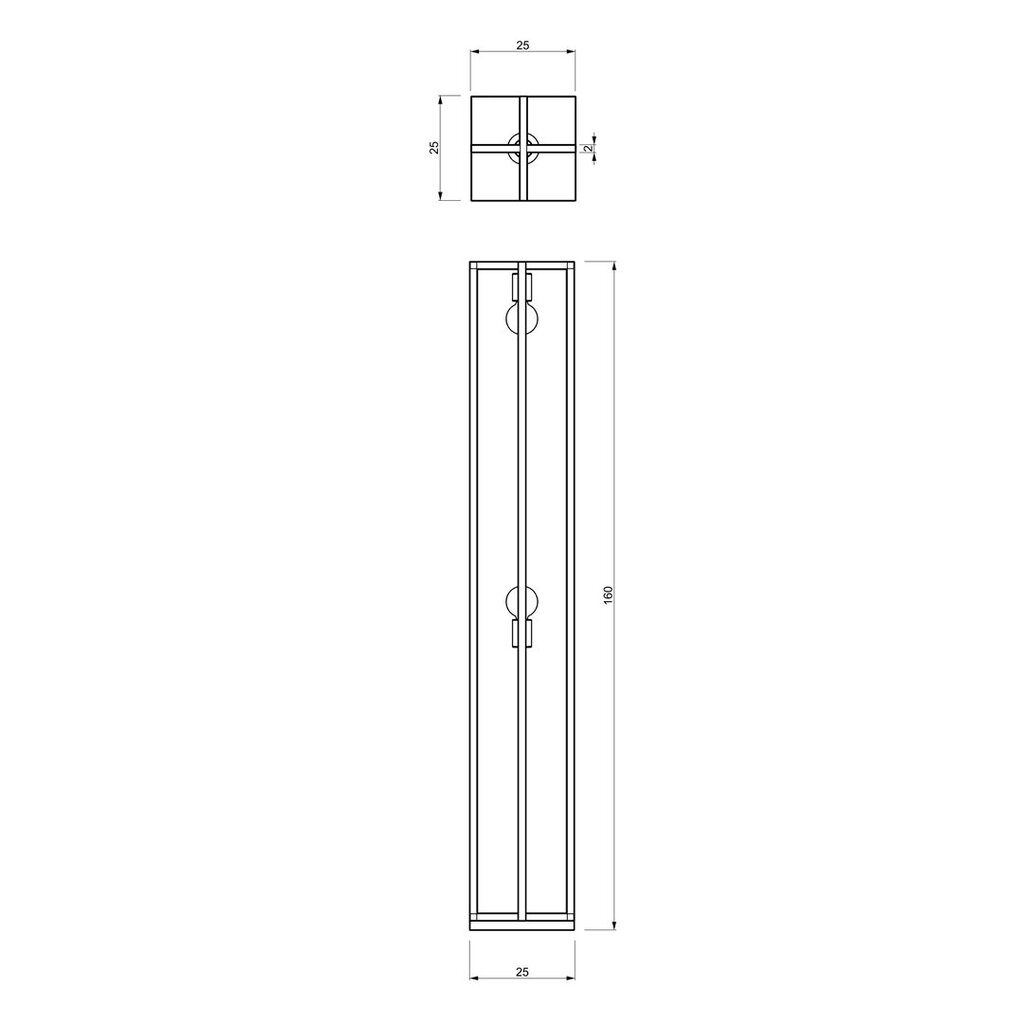 Arnold 2xe27 stāvlampa cena un informācija | Stāvlampas | 220.lv