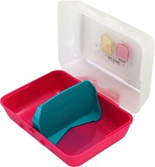 Коробка для обеда Best Friends, Optima, 165х115х70 мм, 850 мл, 2 отделения, розовый цена и информация | Посуда для хранения еды | 220.lv