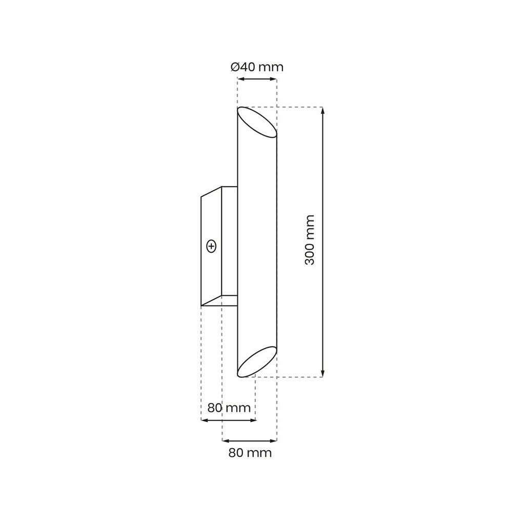 Sienas lampa corte 2xgu10 цена и информация | Sienas lampas | 220.lv