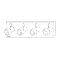 Griestu lampa, ~230v/50hz cena un informācija | Griestu lampas | 220.lv