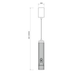 подвесной светильник 1xgu10, белый цена и информация | Люстры | 220.lv