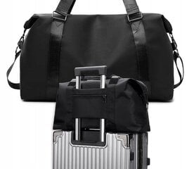 Дорожная сумка Flix, 15 см, черная цена и информация | Спортивные сумки и рюкзаки | 220.lv