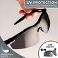 Sporta saulesbrilles Razze, melnas цена и информация | Sporta brilles | 220.lv
