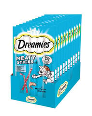 Dreamies kaķiem, ar lasi, 14x30 g cena un informācija | Dreamies Zoo preces | 220.lv