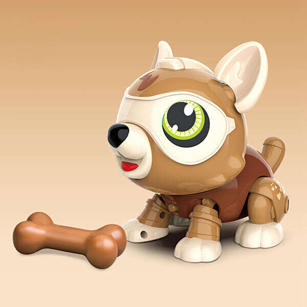 Interaktīva rotaļlieta robotsuns Scuppy, ar skaņu цена и информация | Rotaļlietas zīdaiņiem | 220.lv