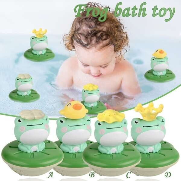 Strūklakas rotaļlieta vannai Frogio Varde cena un informācija | Rotaļlietas zīdaiņiem | 220.lv