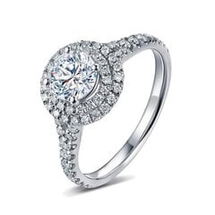Роскошное кольцо с безупречным блеском «Кристи» цена и информация | Кольца | 220.lv
