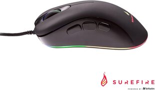 Игровая мышь SureFire Condor, черная цена и информация | Мыши | 220.lv
