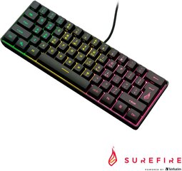 Клавиатура Surefire Kingpin X1 60% цена и информация | Клавиатуры | 220.lv